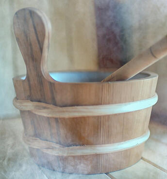 Vattenbehållare & skopa